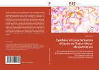 Synthèse et Caractérisation d''Oxyde de Titane Micro-Mésostructuré