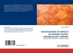 INVESTIGATION OF DEFECTS IN CERAMIC PLATES: ENGOBE/GLAZE CHIPPING - Paschoal, Andre