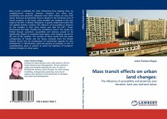 Mass transit effects on urban land changes: