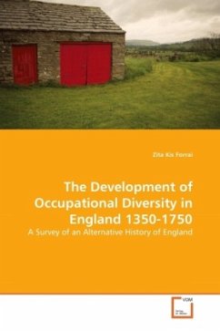 The Development of Occupational Diversity in England 1350-1750