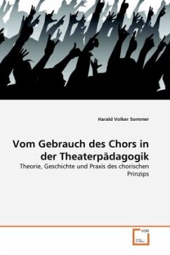 Cover Vom Gebrauch der Chors in der Theaterpädagogik