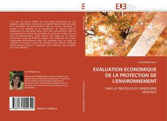 EVALUATION ECONOMIQUE DE LA PROTECTION DE L''ENVIRONNEMENT - Levchenko, Elena