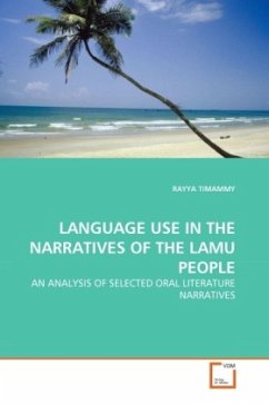 LANGUAGE USE IN THE NARRATIVES OF THE LAMU PEOPLE - TIMAMMY, RAYYA