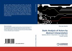 Static Analysis of Actors by Abstract Interpretation
