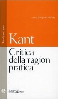 Cover Critica della ragion pratica. Testo tedesco a fronte