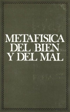 Cover Metafísica del bien y del mal
