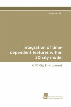 Integration of time-dependent features within 3D city model