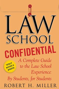 Law School Confidential - Miller, Robert H