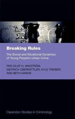 Breaking Rules: The Social and Situational Dynamics of Young People's Urban Crime - Wikstrom, Per-Olof H.; Oberwittler, Dietrich; Treiber, Kyle