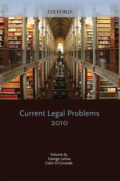 Current Legal Problems 2010: Volume 63 - Letsas, George; O'Cinneide, Colm