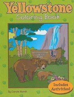 Yellowstone Coloring Book - Marsh, Carole