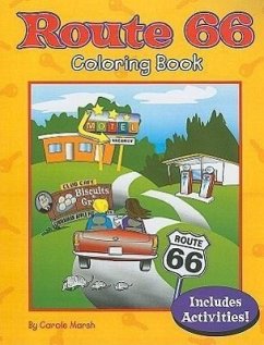 Route 66 Coloring Book - Marsh, Carole