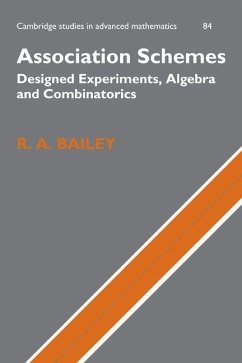 Association Schemes - Bailey, R. A.