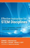 Effective Instruction for STEM Disciplines