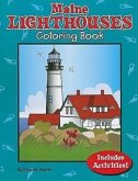 Maine Lighthouses Coloring Book