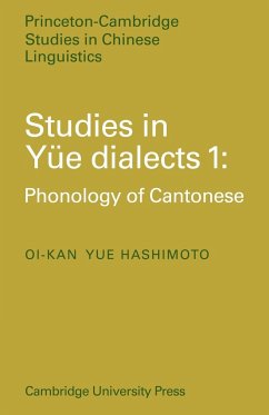 Studies in Yue Dialects 1 - Hashimoto, Oi-Kan Yue