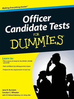 Officer Candidate Tests for Dummies - Burstein, Jane R; Wheater, Carolyn C