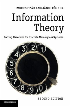 Information Theory - Csiszár, Imre; Körner, János