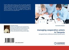 managing cooperative unions in Tanzania - Kanyasu, Constantine