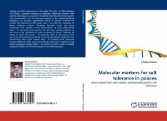 Molecular markers for salt tolerance in poacea