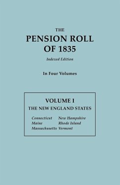 Pension Roll of 1835. in Four Volumes. Volume I