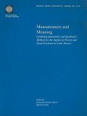 Measurement and Meaning: Combining Quantitative and Qualitative Methods for the Analysis of Poverty and Social Exclusion in Latin America