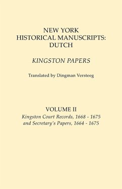 New York Historical Manuscripts