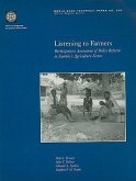 Listening to Farmers: Participatory Assessment of Policy Reform in Zambia's Agriculture Sector