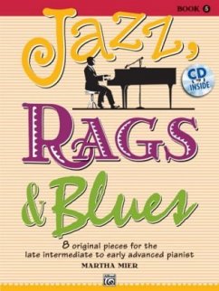 Cover Jazz, Rags & Blues, for piano, w. Audio-CD