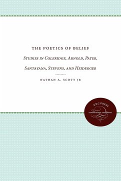 The Poetics of Belief - Scott Jr., Nathan A.