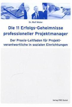 Die 11 Erfolgs-Geheimnisse professioneller Projektmanager - Meier, Rolf