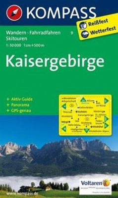Cover Kompass Karte Kaisergebirge
