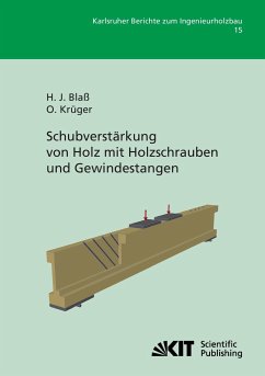 Schubverstärkung von Holz mit Holzschrauben und Gewindestangen