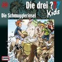 Die Schmugglerinsel / Die drei Fragezeichen-Kids Bd.20 (1 Audio-CD) - Blanck, Ulf