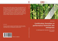 Certification Forestière Et Performance Financière Des Entreprises - Bouslah, Kais