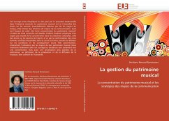 La Gestion Du Patrimoine Musical - Ranaivoson, Heritiana Renaud