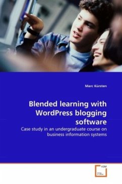 Blended learning with WordPress blogging software