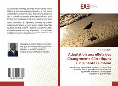 Adaptation aux effets des Changements Climatiques sur la Santé Humaine - Betsi, Alain N.