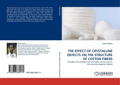 THE EFFECT OF CRYSTALLINE DEFECTS ON THE STRUCTURE OF COTTON FIBERS
