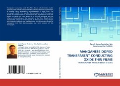 MANGANESE DOPED TRANSPARENT CONDUCTING OXIDE THIN FILMS