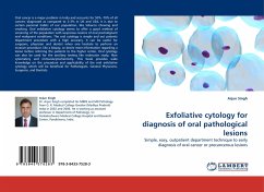 Exfoliative cytology for diagnosis of oral pathological lesions
