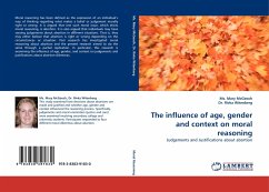 The influence of age, gender and context on moral reasoning - McGeoch, Ms. Mary;Witenberg, Rivka
