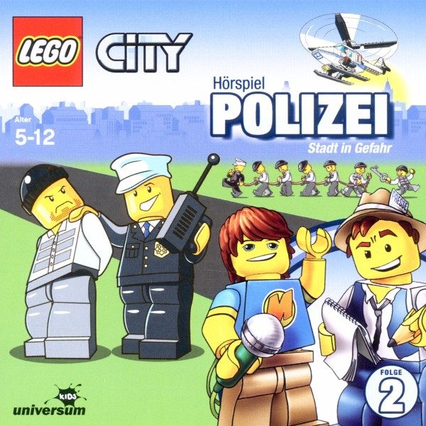 Polizei - Stadt in Gefahr / LEGO City Bd.2 (1 Audio-CD) - Lego City 2  Polizei - Hörbücher portofrei bei bücher.de