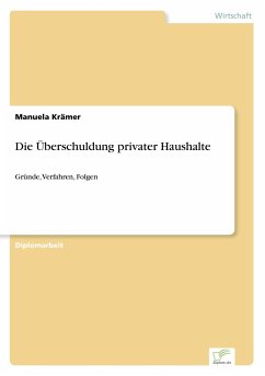 Die Überschuldung privater Haushalte - Krämer, Manuela