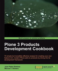 Plone 3 Products Development Cookbook - Romero, Marcos F.; Gimnez, Juan Pablo; Gimenez, Juan Pablo