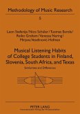 Musical Listening Habits of College Students in Finland, Slovenia, South Africa, and Texas