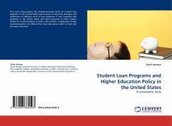 Student Loan Programs and Higher Education Policy in the United States - Amatya, Sachi