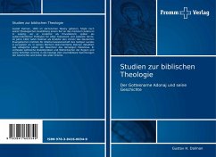 Studien zur biblischen Theologie - Dalman, Gustav H.