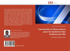 Commande et Observateurs pour les Systèmes Non Linéaires par MG - Diallo, Thierno M. P.