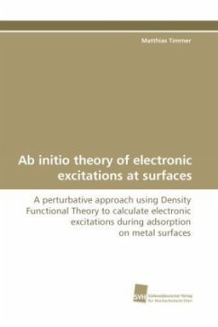 Ab initio theory of electronic excitations at surfaces